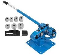 Plieuse de tuyaux manuelle, plage de cintrage de 1 à 3 pouces, 7 matrices en acier durables, poignée ergonomique