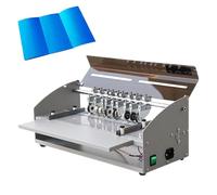 Plieuse électrique, machine à rainurer automatique de 460 mm avec couvercle, positionnement bidirectionnel, machine à plier le papier multifonction 4 en 1 pour documents, photos et cartes
