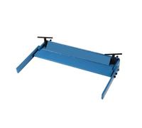 Plieuse-plieuse, cintreuse manuelle, cintreuse portable, cintreuse en acier avec angle de pliage de 0 à 90°, épaisseur de 1 à 1,2 mm, plieuse à frein à main for atelier de travail(63cm)