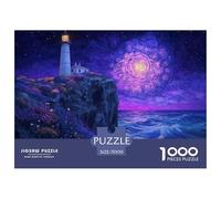 Plièvre côtier 1000 Pieces Jigsaw Puzzles for Adults Challenging Game Stress Relieving Entertainment Exercise The Memory of The Brain for Family Decorations 70x50cm/1000pcs