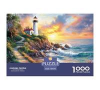 Plièvre côtier 1000 Pieces Jigsaw Puzzles for Adults Family Challenge Toys Stress Relieving Entertainment Exercise The Memory of The Brain for Adults and Kids, Age 12 Years Up 70x50cm/1000pcs