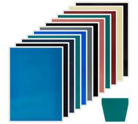 PLIGREAT Papier de Marquage pour Gravure Laser 12 couleur Papier de Marquage de Couleur avec Grattoir pour Marquage et Gravure au Laser à Fibre Sur Métal Céramique Verre Découpe et Gravure au Laser