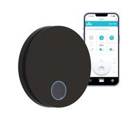 plikc Ario W, Aspirateur de Plafond ou Mural Wi-FI, ABS, Noir