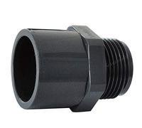 Plimat Raccord adhésif en PVC - 50 mm - Raccord de transition en PVC - 63/50 mm x 2"