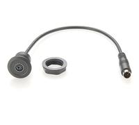 Plinkwirekb Câble d'extension mini DIN 6 broches pour montage sur panneau, câble de souris PS2, mâle vers femelle