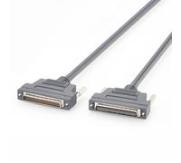 Plinkwirekb Câble HPCN 68 broches vers HPDB 68 broches 2 m, câble de données SCSI blindé 28AWG 34P mâle vers mâle pour ordinateurs industriels et systèmes de stockage