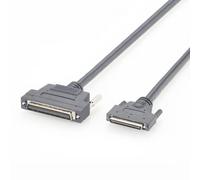 Plinkwirekb Câble HPCN 68 broches vers VHDCI 68 broches 2 m, câble de données SCSI blindé 28 AWG 34P mâle vers mâle pour ordinateurs industriels et systèmes de stockage