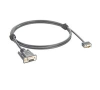 Plinkwirekb Câble série Micro DB9 vers DB9 femelle avec vis Null Modem Prise Micro-D 9 broches vers D-Sub 9 broches Compatible 038-003-084 (1,5 m)