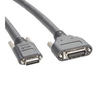 Plinkwirekb Camera Link - Câble de données MDR 26 broches vers SDR 26 broches PoCL Power Over Camera Link - Câble de données haute flexibilité avec vis pour prise de cadre robotique (3 m)