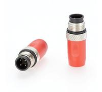 Plinkwirekb CC-Link Termination Resistor M12 - Code A 4 broches - 110 Ohm - IP67 - Borne d'extrémité de bus de champ pour Mitsubishi électrique, automatisation d'usine, réseaux industriels