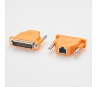 Plinkwirekb Cisco Adaptateur modem DB25 vers RJ45 pour la gestion à distance des routeurs et des serveurs d'accès, compatible avec CAB-5MODCM, CAB-25AS-MMOD