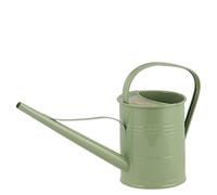 PLINT 1.5L Watering Can - Modern Style Watering Pot for Indoor and Outdoor House Plants - Coloured Galvanised Powder Coated Steel - Metal Design with Narrow Spout and High Handle - Summergreen