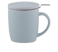 PLINT Brew Mug with Lid Stoneware Coffee, Tea, Soup Cup, Dishwasher Safe Premium Ice Color Mug, ideal for office & home, Best Friends Gifts for Women Men, Birthday Presents from Him Her,450 ml