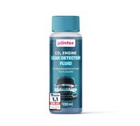 PLINTEX Liquide de test de CO2 - Flacon de recharge de 100 ml - Indicateur pour testeur de joint de culasse - Test d'étanchéité du liquide de refroidissement par changement de couleur - Suffisamment