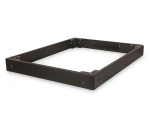 Plinth for network cabinets, 100x800x1000 mm, black, Varioflex-N, Unique, Dynamic Basic