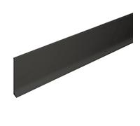 Plinthe aluminium noir mat (H= 80mm, L= 250cm)