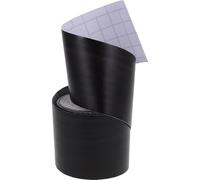 Plinthe Autocollante Noire en Pvc, Moulure de Sol Flexible 5 M