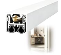 plinthe automatique bas porte Bande D'étanchéité De Porte Inférieure, Butée De Joint De Porte En Alliage D'aluminium Pour Chambre/salle De Bain, Coupe-froid Automatique(4 PCS)
