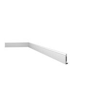 Plinthe Blanche FL1 WALLSTYL - 80x13x2000mm - Design Classique et Polyvalent - Polystyrène Haute Densité (HDPS) - NOËL & MARQUET - Résistante aux Chocs et à l'Humidité - 2 Mètres