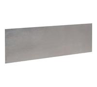 Plinthe de bas de porte Plate Inox satiné - 930x250 adhésif - Duval