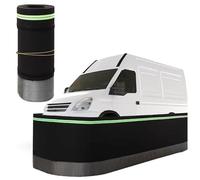 Plinthe De Camping-Car Facile À Installer for l'hiver, Jupe De Protection pour Caravane avec Bande Réfléchissante Et Grille en Acier en Bas, Protection Isolante Résistante(Height 3.1 ft,39ft)