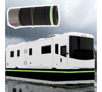 Plinthe de Camping-Car for Remorque de Voyage Jupe de Caravane pour l'hiver (45 m 31 m 24.0 m 13.0 m 9 m 8.5 m 8 m 6 m) Jupe Isolante Facile à Installer pour Camping-Cars(27.7m/91ft)