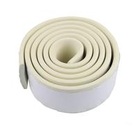 Plinthe de protection de 2 m pour la maison, design épais anti-collision pour coins de mur, bords de table et décoration de tuyaux de gaz avec nettoyage facile (blanc)