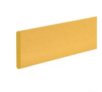 Plinthe de protection de 2 m pour la maison, design épais anti-collision pour coins de mur, bords de table et décoration de tuyaux de gaz avec nettoyage facile (jaune)