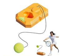 Plinthe d'entraînement de balle de tennis 2026 avec base lestée, portable pour utilisation à la maison, dans le jardin, kit d'entraînement solo multifonctionnel pour débutants, adultes et adolescents