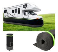 Plinthe d'hiver pour camping-car, haut fond en maille de fer, pas de perçage nécessaire, accessoires de remorque de voyage pour extérieur de maison mobile