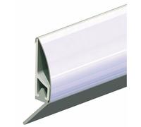 Plinthe en applique à lèvre de bas de porte type PDS - Inox ELLEN