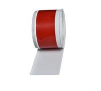 Plinthe en plastique PVC souple, moulage de substrat imperméable avec bordure décorative pour une finition murale fonctionnelle et esthétique (blanc)