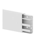 Plinthe goulotte blanche en plastique GGK 80mm x 20mm x 2m