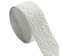 Plinthe Moulure autocollante imperméable à décoller et à coller 10 mètres | Moulure de plinthe pour salle de bain, cuisine, couloir, plafond, balcon, rebord de fenêtre, arrière-plan TV