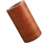 Plinthe Moulure Peler Et Coller PVC Auto-adhésif Papier Peint Bordure Panneau Garniture Moulure Autocollant 7,87 Pouces X 16,40 Pieds, 28 Wood