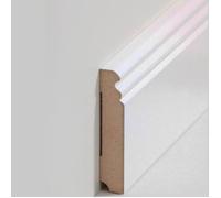 Plinthe moulurée 19 x 96 x 2500 mm MDF revêtu blanc plinthe Style Louis XVI PROVISTON