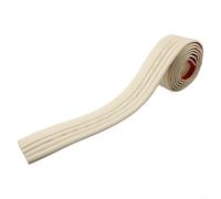 Plinthe murale en mousse de 3 m avec dos automatique, bande de protection et décorative pour salle de bains, cuisine et salon (grain de bois gris)
