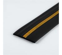 Plinthe murale en vinyle, 10 cm x m, autocollante, flexible, caoutchouc, à décoller et coller(Black Gold,15m/49.2ft)
