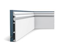 Plinthe Orac Decor SX193 LUXXUS AUTOIRE Moulure décorative style Néo-Classicisme blanc 2 m