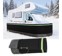 Plinthe pour Camping-Car pour l'hiver pour Caravane, Jupe De Protection avec Bandes Réfléchissantes Et Fond en Maille d'acier Inoxydable, Jupe Facile À Installer pour Mobile Home(Height 3.3 ft,72ft)