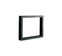 Plinth for network cabinets, 100x800x1000 mm, black, Varioflex-N, Unique, Dynamic Basic