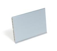 Plinthe PVC aluminium 100 mm finition anodisé satiné 3,9 ml EMUCA 8060163