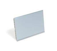 Plinthe PVC aluminium 150mm finition anodisé satiné 3,9ml - - 8060363