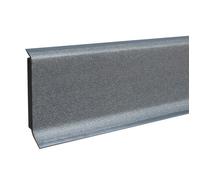 Plinthe PVC rigide 12.8 x 60 x 2500 mm Lèvre souple teintée dans la masse by PROVISTON basalte