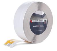 HOLZBRINK Plinthe souple autoadhésive 32x23mm, 5 m | Plinthe PVC pour finition plan de travail, meubles cuisine | Lame PVC adhesive | Couleur : gris cendré