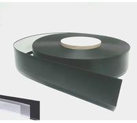 Plinthe souple autoadhésive en PVC Colle sèche professionnelle haute qualité de MadeInNature hauteur 50 mm, 70 mm ou 100 mm Longueur au choix (Hauteur 50 mm x Longueur 20 ml, Anthracite)