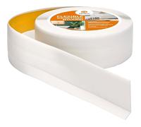Plinthe Souple Autoadhésive Quest - 50 mm x 20 mm - Flexible et Étanche - 20 mètres Blanc