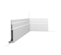 Plinthe Orac Decor SX181 MODERN HIGH LINE Moulure décorative design moderne blanc 2m