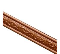 Plinthes autocollantes Autocollant mural auto-adhésif, bande de bordure plinthe, imperméable, décoration intérieure, autocollant, plusieurs styles(A-copper color)