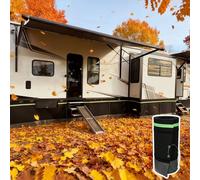 Plinthes de Camping-Car Jupe de Protection pour Caravane/Camping-Car par Temps Froid, Bâche Isolante sous Châssis pour Car, Barrières Anti-Neige et Clôtures Extérieures(2.5ft/0.8m)